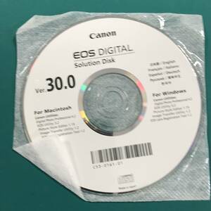 キヤノン EOS Digital Solution Disk Ver.30.0 中古品 R01137