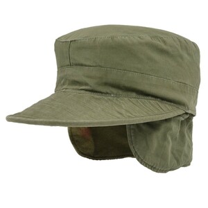 アメリカ軍放出品 フィールドキャップ オリーブドラブ [ 6-3/4(US表記) ] ベースボールキャップ 野球帽 メンズ