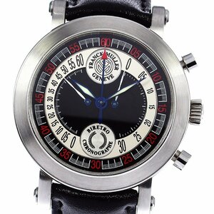 フランクミュラー FRANCK MULLER 7000CCB ビーレトロ レトログラード ラウンド クロノグラフ 自動巻き メンズ 良品 _780919