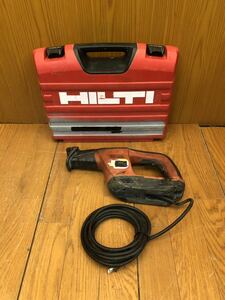 ★動作品★HILTI ヒルティ WSR 900-PE 電動レシプロソー セーバーソー 100V コード式レシプロソー　電動工具　ケース付き★（H879)AKARI