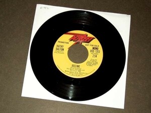 KATHY DALTON Justine M/S アメリカ盤シングルPR DiscReet 1974 Frank Zappa