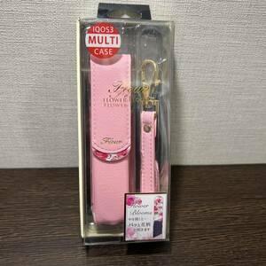 S２１★アイコスケース★ナチュラルデザイン電子タバコIQOS用ケース Fleur IQOS3MULTI ピンク　タバコケース　ハンドメイド等