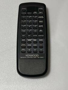 KENWOOD　ケンウッド　MDレコーダー DM-SE7/DM-SG7用リモコン RC-MSE7 中古動作品　です。