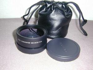 美品　Canon WIDE CONVERTER WC-DC52