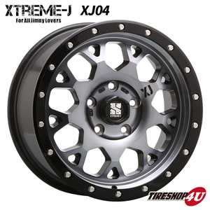 4本セット XTREME-J XJ04 17x7.0J 5/127 +35 GBM MONSTA モンスタ RTハイブリッド R/T 285/70R17 WL ラングラー JL JK ジープ