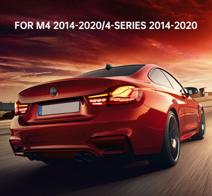国内在庫　BMW F32 F82 4シリーズ　M4　Mモデル　GTSスタイル　テールライト　シーケンシャル　流れるウインカー　車検対応　左右セット
