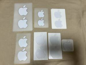 (46枚セット)アップル apple シール iphone ステッカー ロゴ 純正