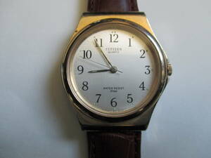 シチズン CITIZEN メンズ 腕時計 T4-G02638 SS ゴールド アナログ クォーツ レトロウォッチ