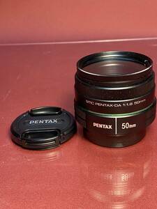 PENTAX　ペンタックス　smc　DA50ｍｍ　1：1.8　ブラック　　送料無料