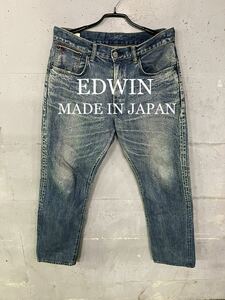 EDWIN 505Z USED WASHセルビッチデニム！日本製！オレンジセルビッチ！