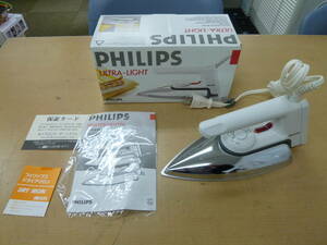 中古 PHILIPS/フィリップス HD1173 アイロン [A-257]◆送料無料(北海道・沖縄・離島は除く)