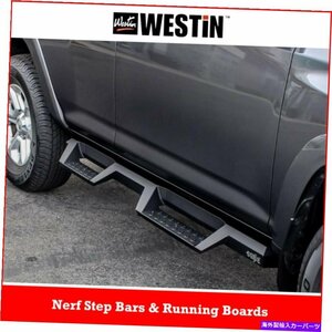 Nerf Bar ウェスティンHDXドロップナーフステップバー2019-2021シルバード/シエラ1500標準キャブ Westin HDX Drop Nerf Step Bars for 201
