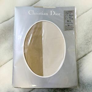 送料140円★Christian Dior*ディオール★ストッキング ハイゲージ サポートタイプ マチ付★M～Lサイズ シャンティー