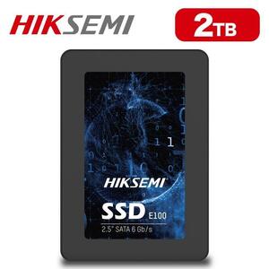 HIKSEMI HS-SSD-E100-2048G 2TB SSD 内蔵SSD 2.5インチ 7mm SATA3 6Gb/s 3D NAND PS4動作確認済 内蔵型 ssd 2tb 国内3年保証 　新品！