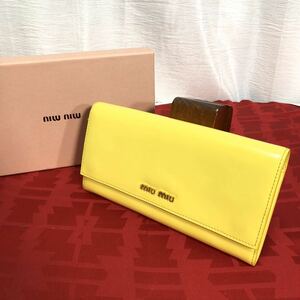 miumiu ミュウミュウ 長財布 正規品