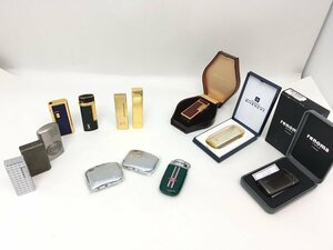 ■YSL / マルマン / renoma / GIVENCHY / ヴァレンティノ 他 ライター 13点 まとめ 着火可/火花あり/現状渡し 中古【UW040610】