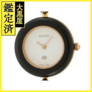 GUCCI　グッチ　チェンジベゼル　11/12　GP　ホワイト　女性用クオーツ時計【473】