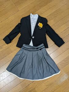 入学式　Cutie Ribbon　スーツ　4点セット　130