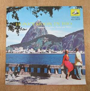 LP　国内盤　ブラジル音楽／サンバ　「ハニムーン・イン・リオ　世界の音楽　ブラジル篇」（エンジェル／東芝）Honeymoon in Rio