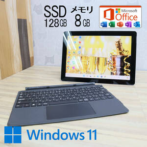 ★美品 M.2 NVMeSSD128GB メモリ8GB★SURFACEGO Webカメラ Pentium 4415Y Win11 MS Office2019 Home&Business 中古品 ノートPC★P69890