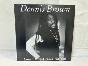 ●P342●LP レコード Dennis Brown デニス・ブラウン Love