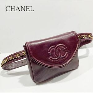 ☆CHANEL☆ヴィンテージ☆希少☆ウエストポーチ☆050