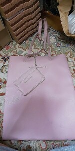 【雑貨】 JILLSTUART ジルスチュアート トートバッグ ポーチ付き 35×28 汚れあり