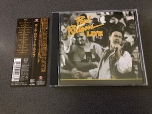 Paul Rodgers『ポール・ロジャース・ライヴ / Live』国内盤CD【帯付き】Bad Company/バッド・カンパニー/Free/フリー/Jim Copley/江戸屋