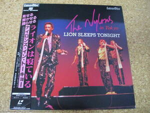 ◎The Nylons　ナイロンズ★The Nylons In Tokyo - Lion Sleeps Tonight/日本レーザーディスク Laserdisc 盤☆キャップ帯、シート