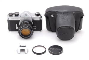 [A品] PENTAX SP+Super-Takumar 50mm F1.4＊コレクター品＊SPOTMATIC＊10373