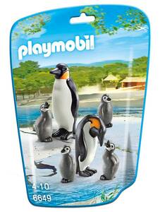 即決あり！新品 PLAYMOBIL プレイモービル 6649 ペンギンの家族
