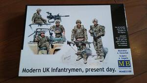 MB　1/35　Modern UK Infantrymen present day　マスターボックス　Master box