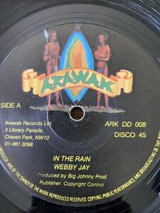 WEBBY JAY / IN THE RAIN◆UK org 