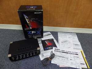 〔ZOOM〕　USBオーディオインターフェイス　ZFX　S2t