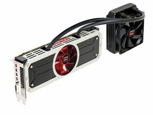 ☆中古　美品　水冷仕様のデュアルGPU「Radeon R9 295X2」②☆