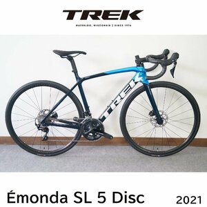 美品 TREK/トレック Emonda SL 5 Disc 2021年モデル 52サイズ パフォーマンスロードバイク 105 カーボン ディスク エモンダ