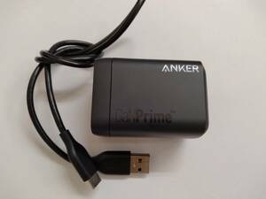 ■アンカー Anker Prime Wall Charger (100W, 3 ports, GaN)　充電器 A2343 純正 Type-C to A USBケーブル付き　C　