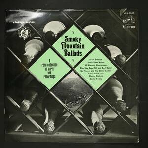 【日初期盤LP】モンロー・ブラザース 他/マウンテンミュージックの聖典(並良品,Monroe Brothers,John Lomax,1941,Smoky Mountain Ballads)