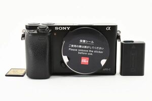 ★☆SONY ソニー ミラーレス一眼レフカメラ α6000 ILCE-6000 ボディ ブラック #6171☆★