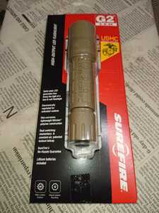 【未使用】SUREFIRE G2LED G2L-TN-USMC SPECIAL EDITION P60L搭載 80ルーメン MARINE CORPS アメリカ海兵隊 シュアファイア