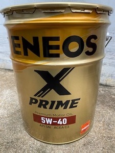 【送税込21,000円】ENEOS エネオス X PRIME SP C3 5W-40 20L 100%化学合成油 