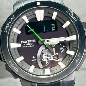 CASIO PROTREK カシオ プロトレック PRW-7000FC-1 腕時計 アナログ デジタル 電波ソーラー トリプルセンサー ブラック Multifield Line