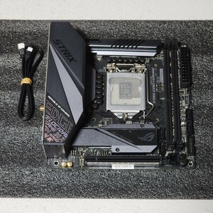 ASUS ROG STRIX Z390-I GAMING IOパネル一体型 LGA1151 Mini-ITXマザーボード 第8・9世代CPU対応 最新Bios 動作確認済 PCパーツ