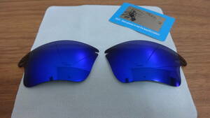 ★オークリー ファストジャケットXL用 カスタム偏光レンズ BLUE Color Polarized 新品 Oakley Fast Jacket XL