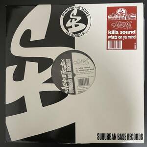 Johnny Jungle - Killa Sound / Suburban Base Records SUBBASE52 ドラムンベース,ドラムン,Drum&Bass,Drum
