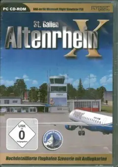 新品 Altenrhein X (FSX) アルテンハイン空港 アドオンソフト