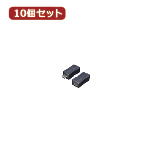 変換名人 10個セット USB mini5pin→microUSB I型 USBM5-MCIX10