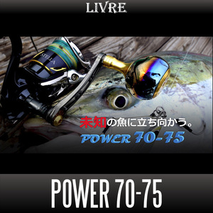 【リブレ/LIVRE】 POWER 70-75 ジギング＆キャスティング パワーハンドル /*