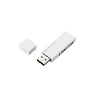 【5個セット】エレコム USBメモリー/USB2.0対応/セキュリティ機能対応/32GB/ホワイト MF-MSU2B32GWHX5