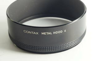 jaG★送料無料 美品★86mm CONTAX METAL HOOD 4 コンタックス フード リング